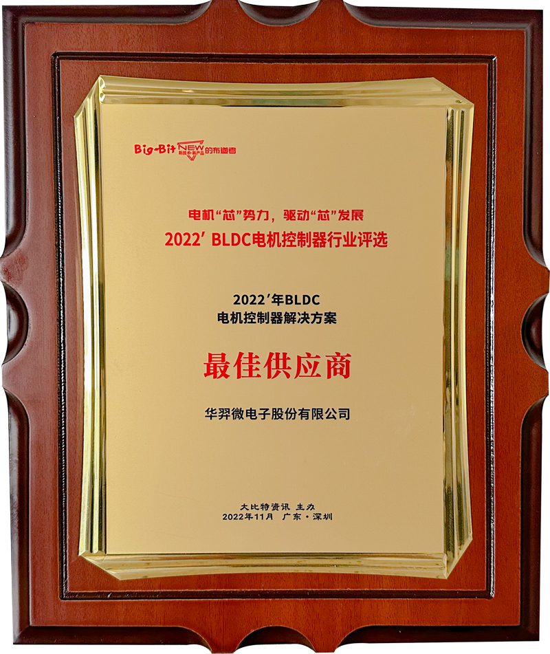 2022年BLDC電機控制器解決方案最佳供應(yīng)商